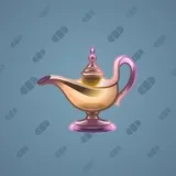 Genie Lamp #1977