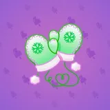 Snow Mittens #1948