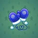 Snow Mittens #1951