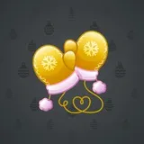 Snow Mittens #1958
