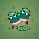 Snow Mittens #1963