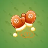Snow Mittens #1965