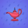 Genie Lamp #1146