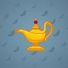Genie Lamp #1418