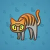 Scared Cat #1004