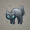 Scared Cat #10104