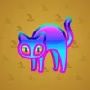 Scared Cat #10645