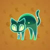 Scared Cat #11022