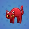 Scared Cat #12017