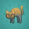 Scared Cat #12056