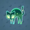Scared Cat #12469