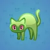 Scared Cat #12542