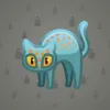 Scared Cat #12594