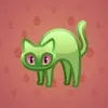 Scared Cat #12615