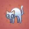 Scared Cat #12825