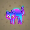 Scared Cat #13003
