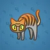 Scared Cat #13013