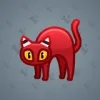 Scared Cat #13102