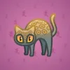 Scared Cat #13234
