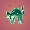 Scared Cat #13429