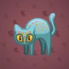 Scared Cat #13502