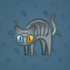 Scared Cat #13673
