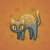 Scared Cat #13926