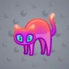 Scared Cat #13946