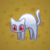 Scared Cat #13980