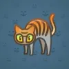 Scared Cat #14048