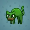 Scared Cat #14072