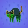 Scared Cat #14100