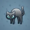 Scared Cat #14484