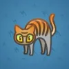 Scared Cat #14490