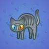 Scared Cat #14516