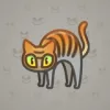 Scared Cat #14885