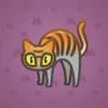 Scared Cat #15455