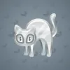 Scared Cat #15754
