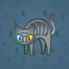 Scared Cat #16085