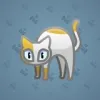 Scared Cat #16587