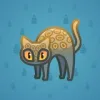 Scared Cat #16589