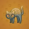 Scared Cat #16872