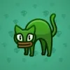 Scared Cat #16998