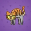 Scared Cat #17253