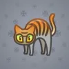 Scared Cat #17696