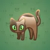 Scared Cat #17805