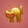 Scared Cat #1805