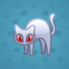 Scared Cat #2110