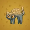 Scared Cat #2842