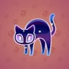 Scared Cat #2973